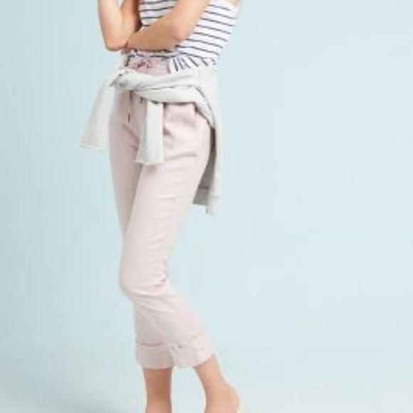 Michael Stars Cuffed Linen Trousers - Picture 1 of 3